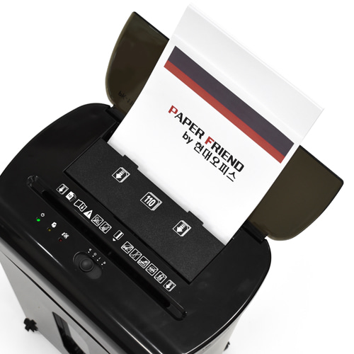 현대오피스 페이퍼프랜드,110매 자동급지 문서세단기 PK-110AF (오일페이퍼+세단기봉투(옵션)) /서류파쇄기 종이세절기 페이퍼프랜드